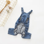 Blue Jeans Dog Overalls